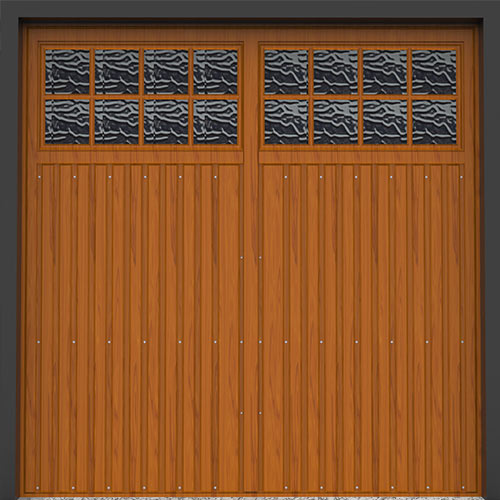 Glazed Up and Over Garage Doors