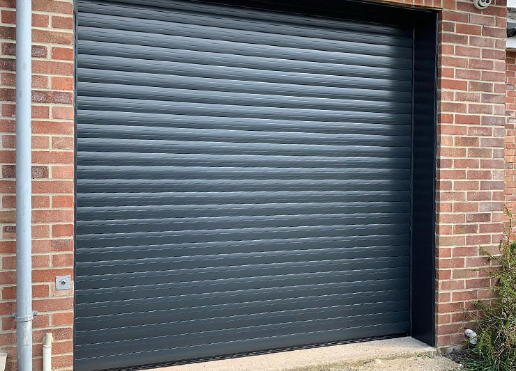 Aluroll Secureroll roller shutter garage door